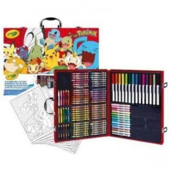 Maletín Crayola Pokémon 115 piezas