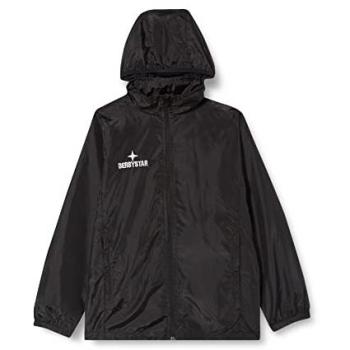 Derbystar Hyper II Kinder Trainingsjacke schwarz 128