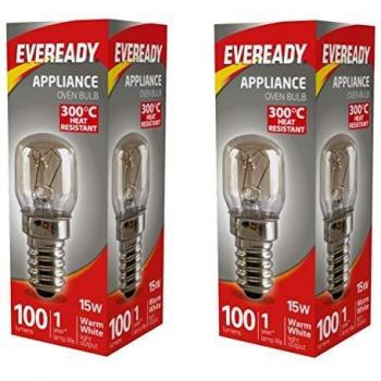 Oven Light Bulb E14 SES Cooker 15w 240v