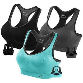 UltraComfort Sealed Sports Bralette Trio