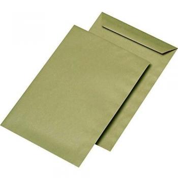Pochettes C5 marron avec rabat autocollant