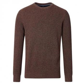 CASAMODA Strickpullover Herren – Dunkelrote Farbe, Größe M