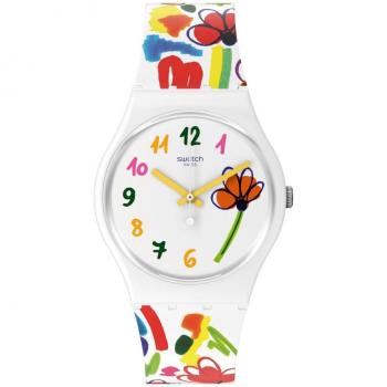 Swatch Ladies Flowerz Biosourced Watch