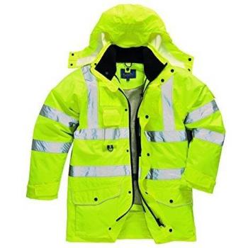 Giacca 7 in 1 Giallo Alta Visibilità 2XL