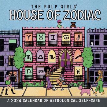 Pulp Girls 2024 Zodiac Wall Calendar