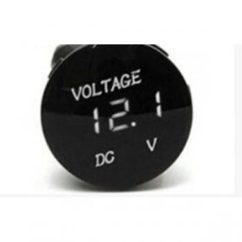 Voltímetro Digital Coche 12‑24 V con Pantalla Doble