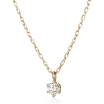 April Birthstone Diamond K10 Yellow Gold Jewelry – Stella.J