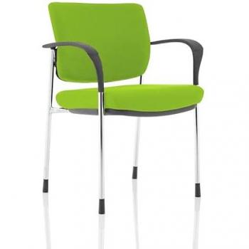 Brunswick Deluxe Chrome Frame Green Back Seat