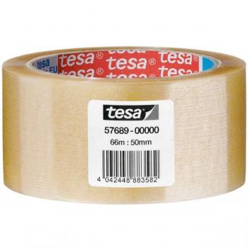 Nastro imballo Tesa silenzioso mm 50x66 mt trasparente