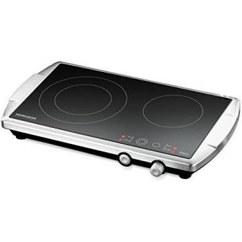 CT 3400/E Stainless Steel Double Plate Hob