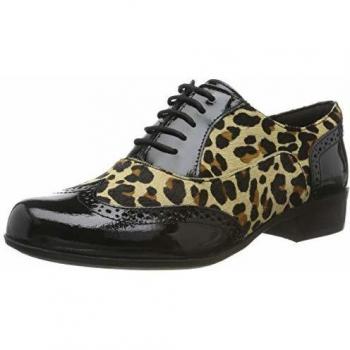 Clarks Hamble Oak Chaussures Femme 38 EU, Multicolore (Leopard Print)