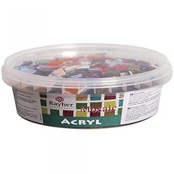 Rayher Acryl-Mosaiksteine in verschiedenen Farben