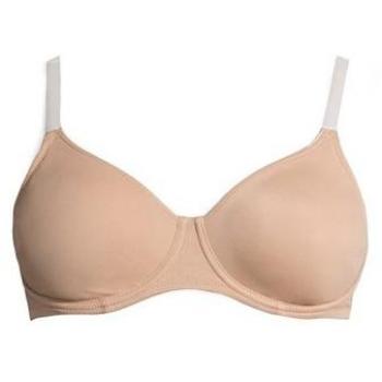 T-Shirt-BH NUANCE Damen 95C Braun Microtouch