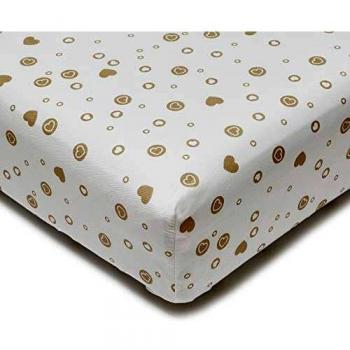 Niimo Coprimaterasso 100% Cotone per Lettino Neonato 60x120