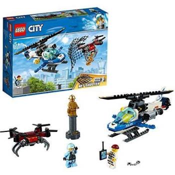 Boîte de construction du drone policier LEGO City 60207
