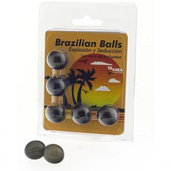 Diverty Sex Taloka Bolas Brasileñas Gel Excitante Efecto Confort 5uds