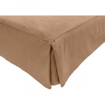 ALABAMA Bettvolant 140×190 cm (ERWIN M.) – Beige