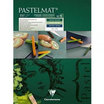 Clairefontaine A4 PastelMat 360 g/㎡ 12‑Page Pad