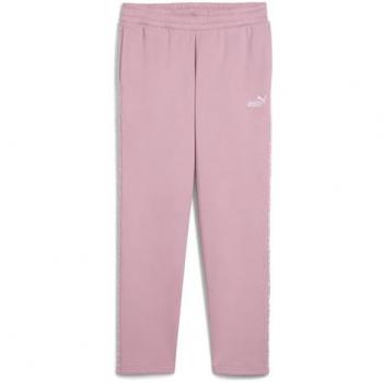 PUMA Pantaloni Sportivi ESS Rosa Antico / Bianco (S)