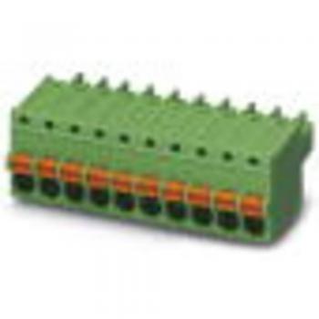 Conector 10‑Pines PCB Verde, Paso 3.81 mm – 8 A