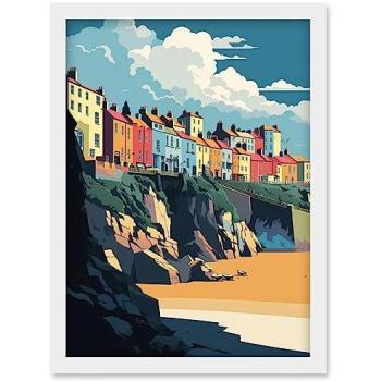 Beachside Serenity: Tenby Illustrated