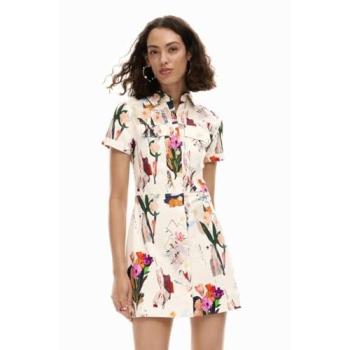 Desigual Female Shirt Dress, White, Size XS