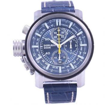 Aguja Azul Marina SE56‑LBL – Reloj para Hombre