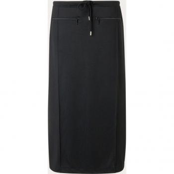 Courrèges Black Midi Skirt