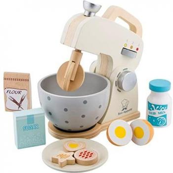 Spiel-Küchenmaschine KEKSE 10-teilig in creme