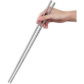 Couteaux de Cuisson Extra Longues 15,2 – Filet Antidérapant pour Friture