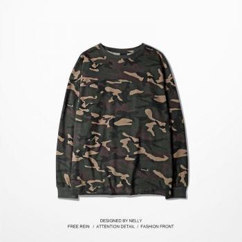 Top Invierno Skatecamuflaje Manga Extendida