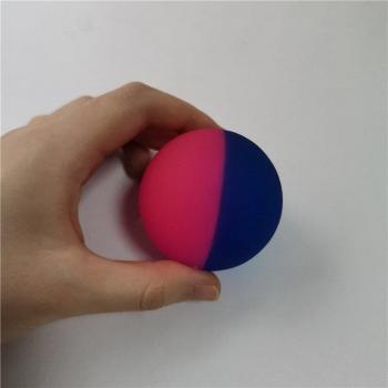 5.5cm Double-Color Rubber Bouncy Ball for Outdoor Play