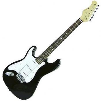 DIMAVERY Guitare Électrique Gaucher ST-203 22 Frettes