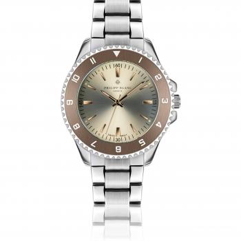 Philipp Blanc Avenches zilveren horloge
