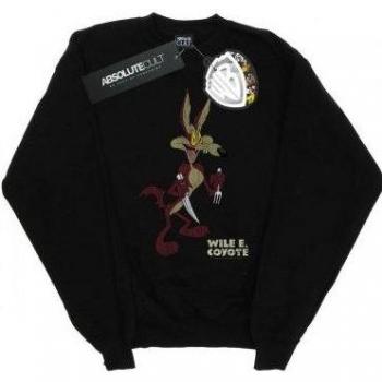 Camiseta oversized Looney Tunes Wile E Coyote XL blanco desgastada