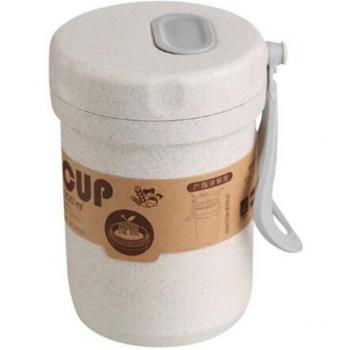 300ml Porridge Cup with Leak-Proof Lid