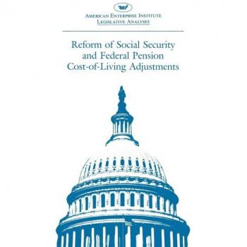 Reform of Social Security and Federal Pension Cost-Of-Living Adjustments