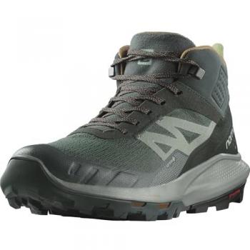 Salomon Herren Trekkingschuhe Outpulse Mid GORE-TEX Grün