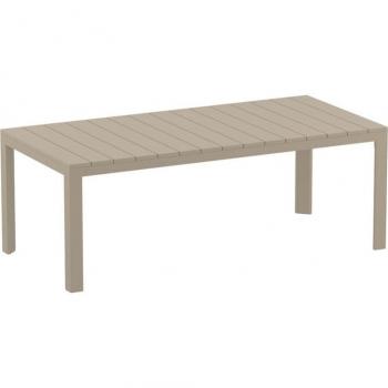 XL Atlantic Extendable Dining Table in Taupe by Compamia