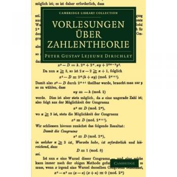 Vorlesungen uber Zahlentheorie