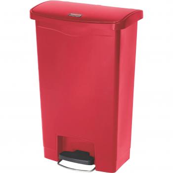 Rubbermaid Slim Jim 50 Litre Front Step Resin Wastebasket