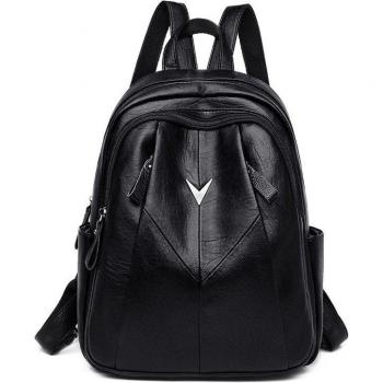 Stylish Leather Backpack for Girls