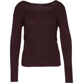 Weinroter BOSS Pullover für Frauen, Größe L – F4781