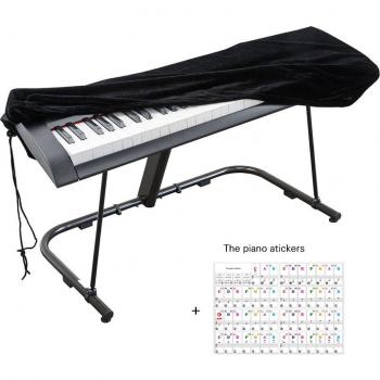 Velvet Dust Cover for 88 Keys Piano Keyboard