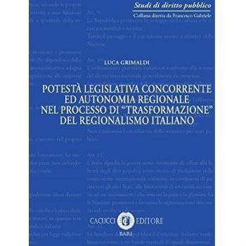 Potesta' legislativa concorrente ed autonomia regionale