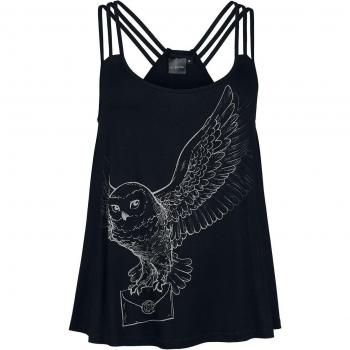 Hedwige T-shirt Harry Potter femme noir S à L