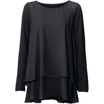 T-shirt à manches longues chic