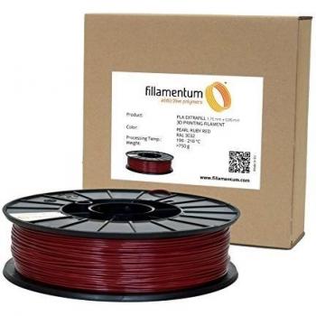 Filamento PLA Extrafill Pearl Ruby Red 1,75 mm