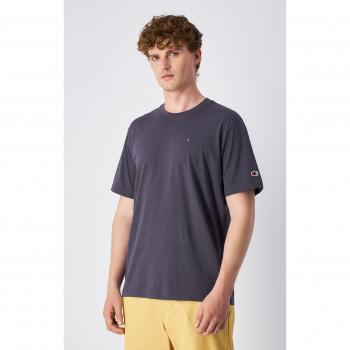 Champion Grey Comfort Tee L – 100% Cotton Fabric