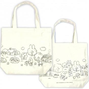 Sanrio My Melody Tote – Spazio Ampio in Tela di Cotone